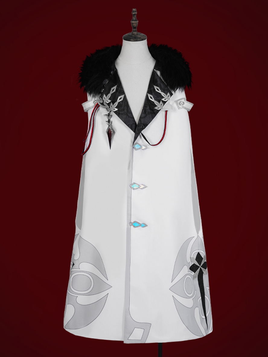 Game Genshin Impact Cosplay Fatui Harbinger Knave Arlecchino Costume