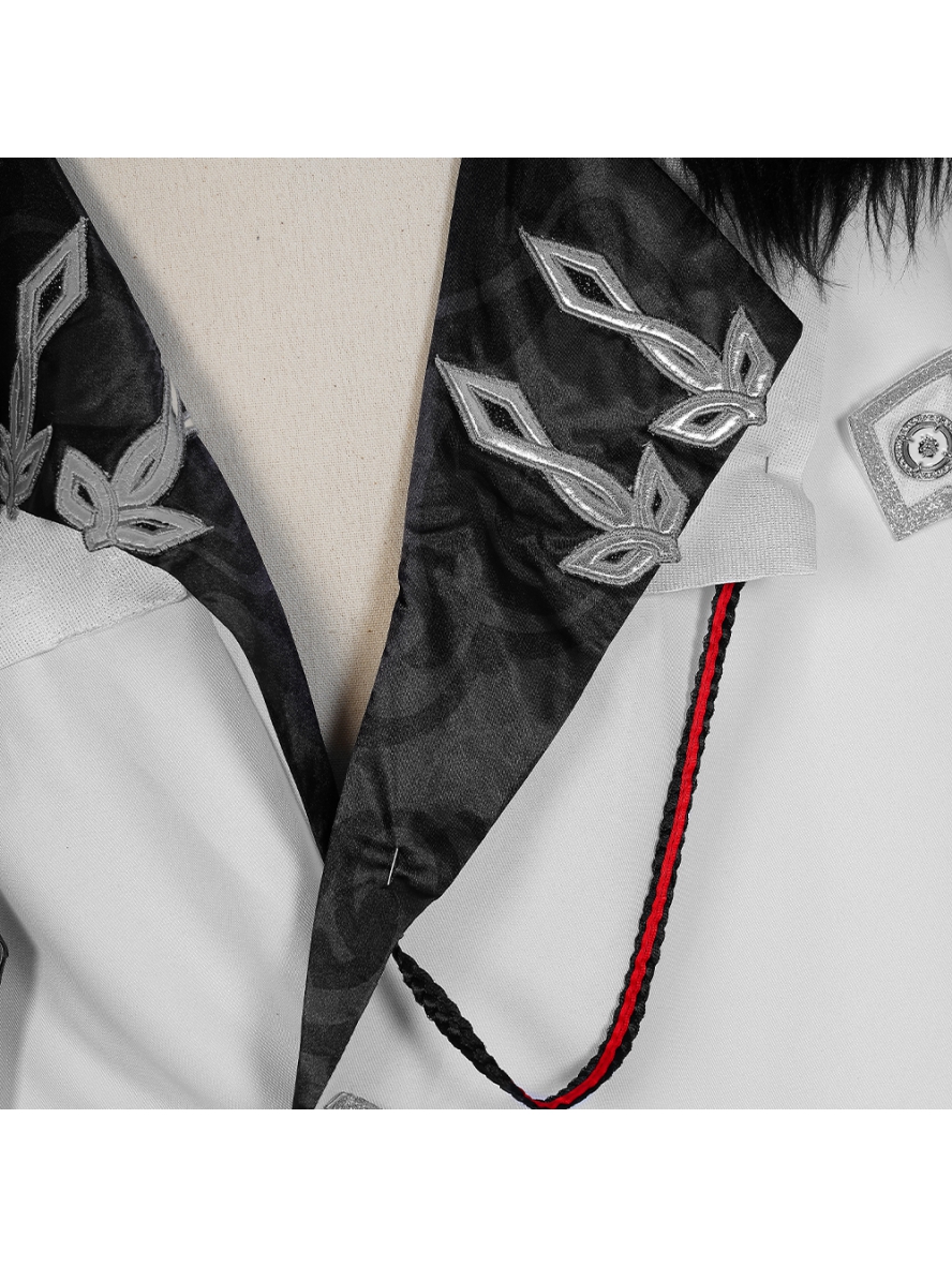 Game Genshin Impact Cosplay Fatui Harbinger Knave Arlecchino Costume