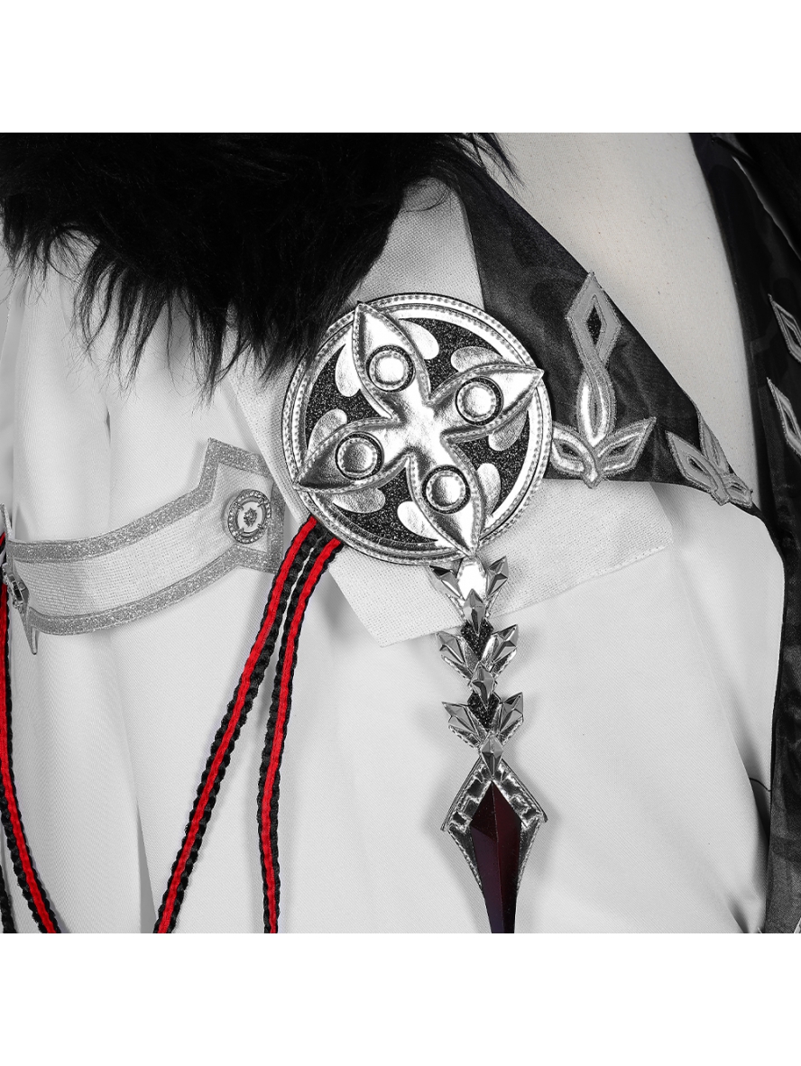 Game Genshin Impact Cosplay Fatui Harbinger Knave Arlecchino Costume