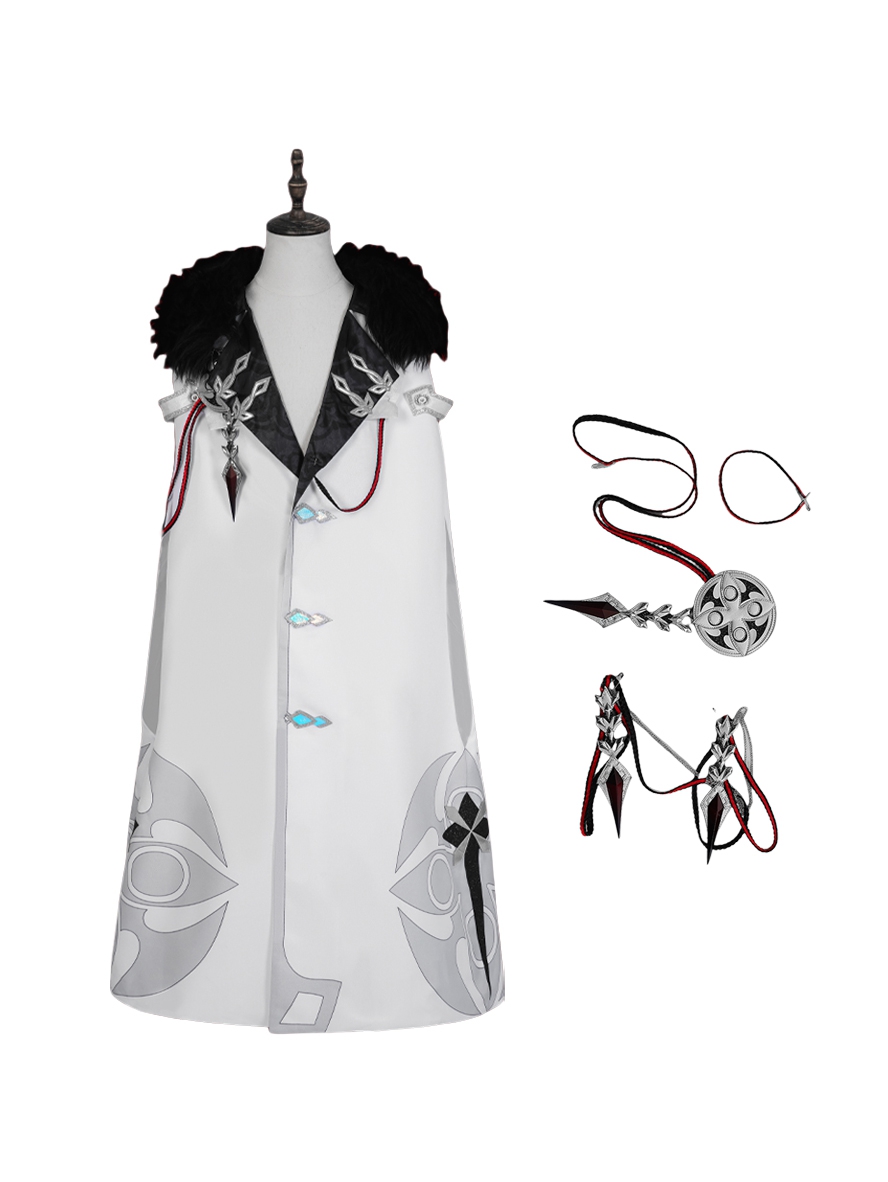 Game Genshin Impact Cosplay Fatui Harbinger Knave Arlecchino Costume