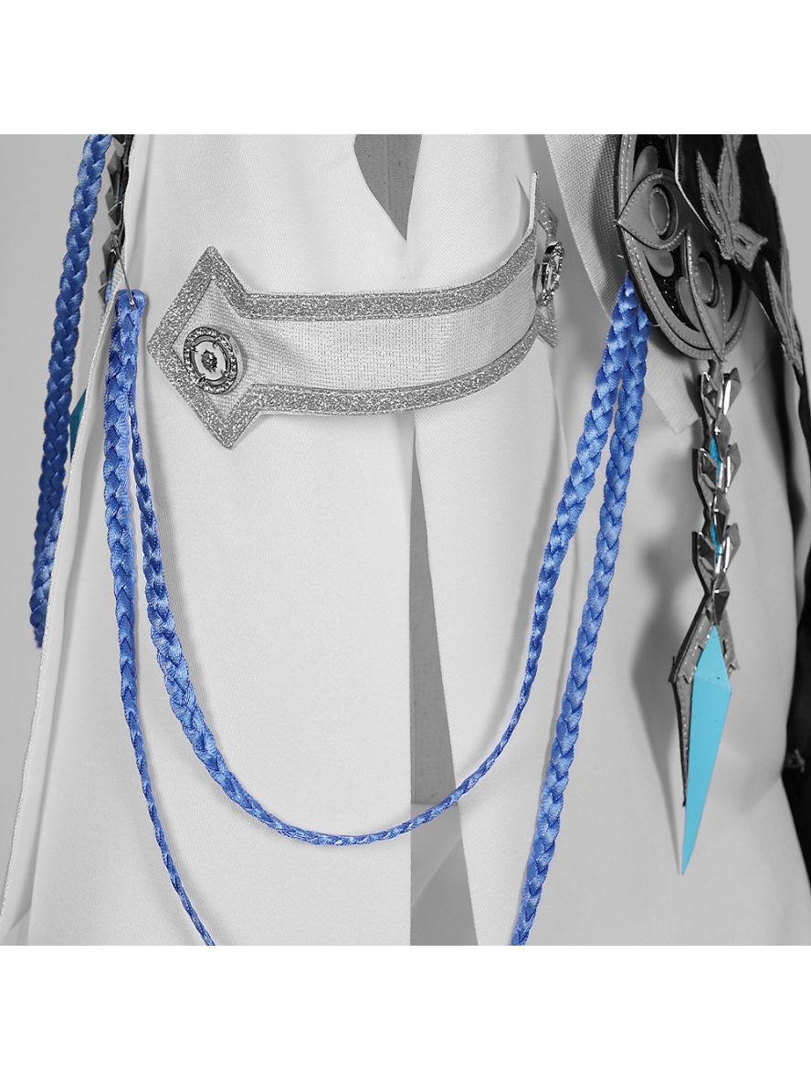 Game Genshin Impact Cosplay Fatui Harbinger Jester Pierro Costume