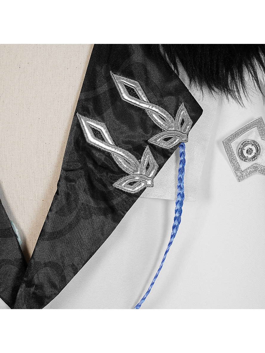 Game Genshin Impact Cosplay Fatui Harbinger Jester Pierro Costume