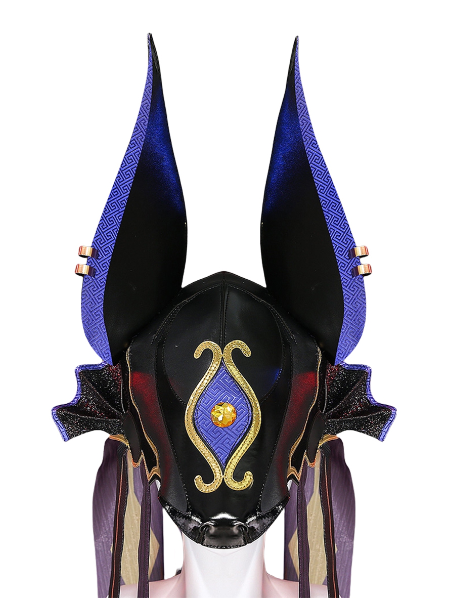 Game Genshin Impact Cosplay Cyno Black Hat