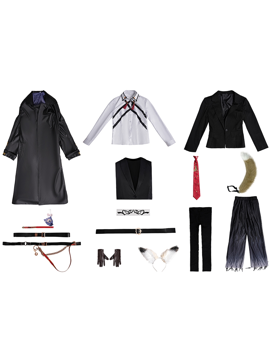 Game Arknights Cosplay Vulpisfoglia Costume