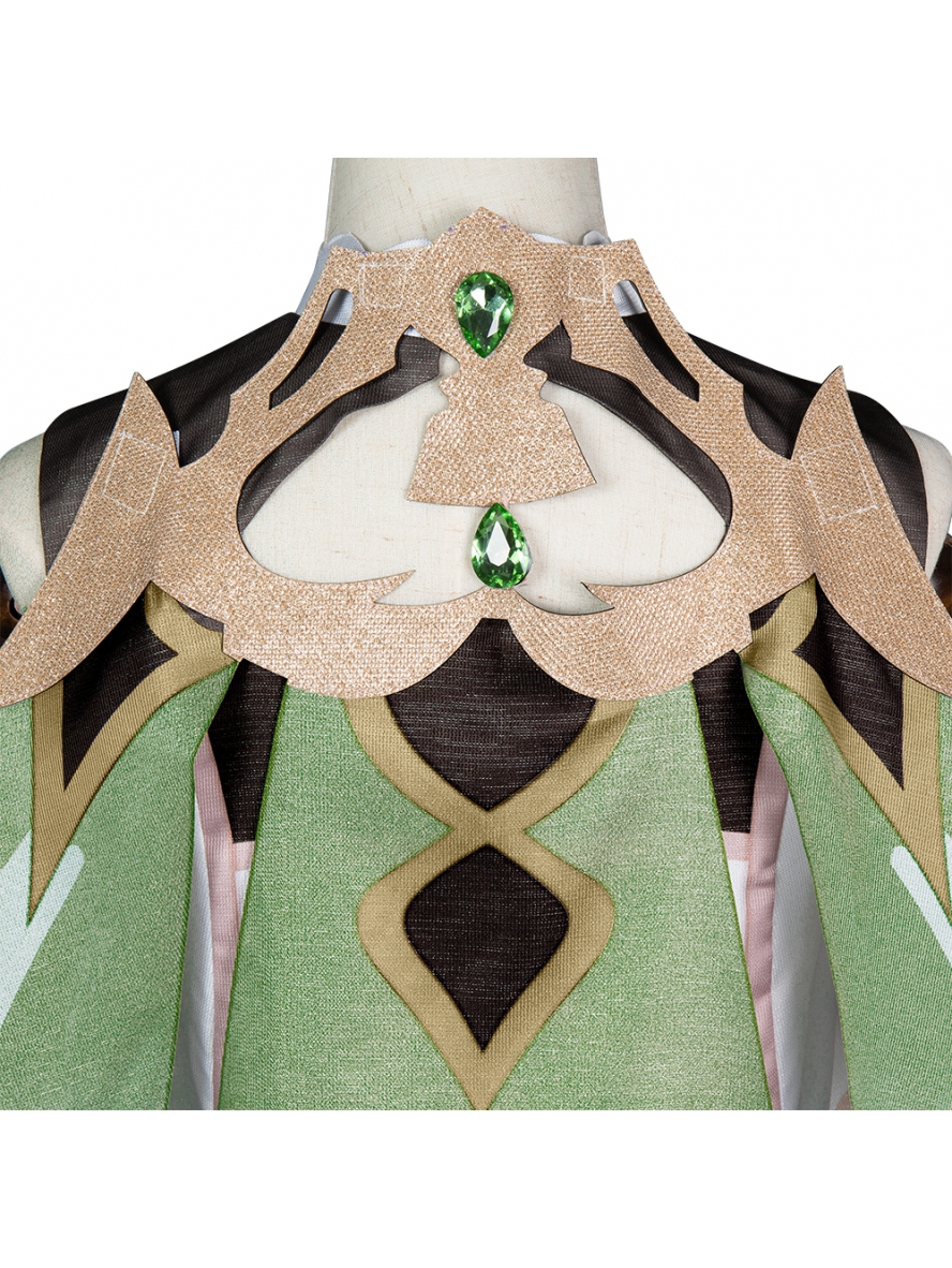 Game Genshin Impact Cosplay Nahida Lesser Lord Kusanali Child Costume