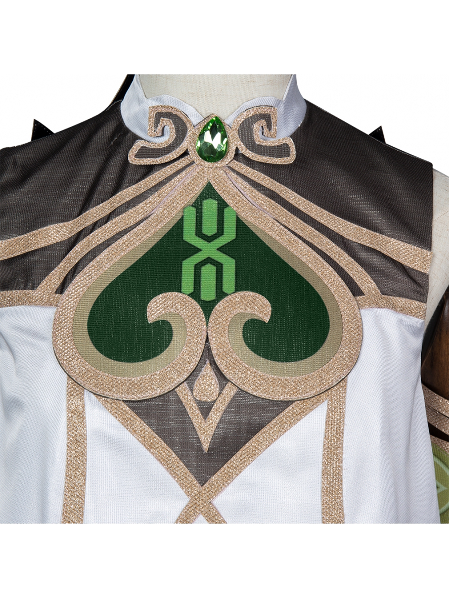 Game Genshin Impact Cosplay Nahida Lesser Lord Kusanali Costume