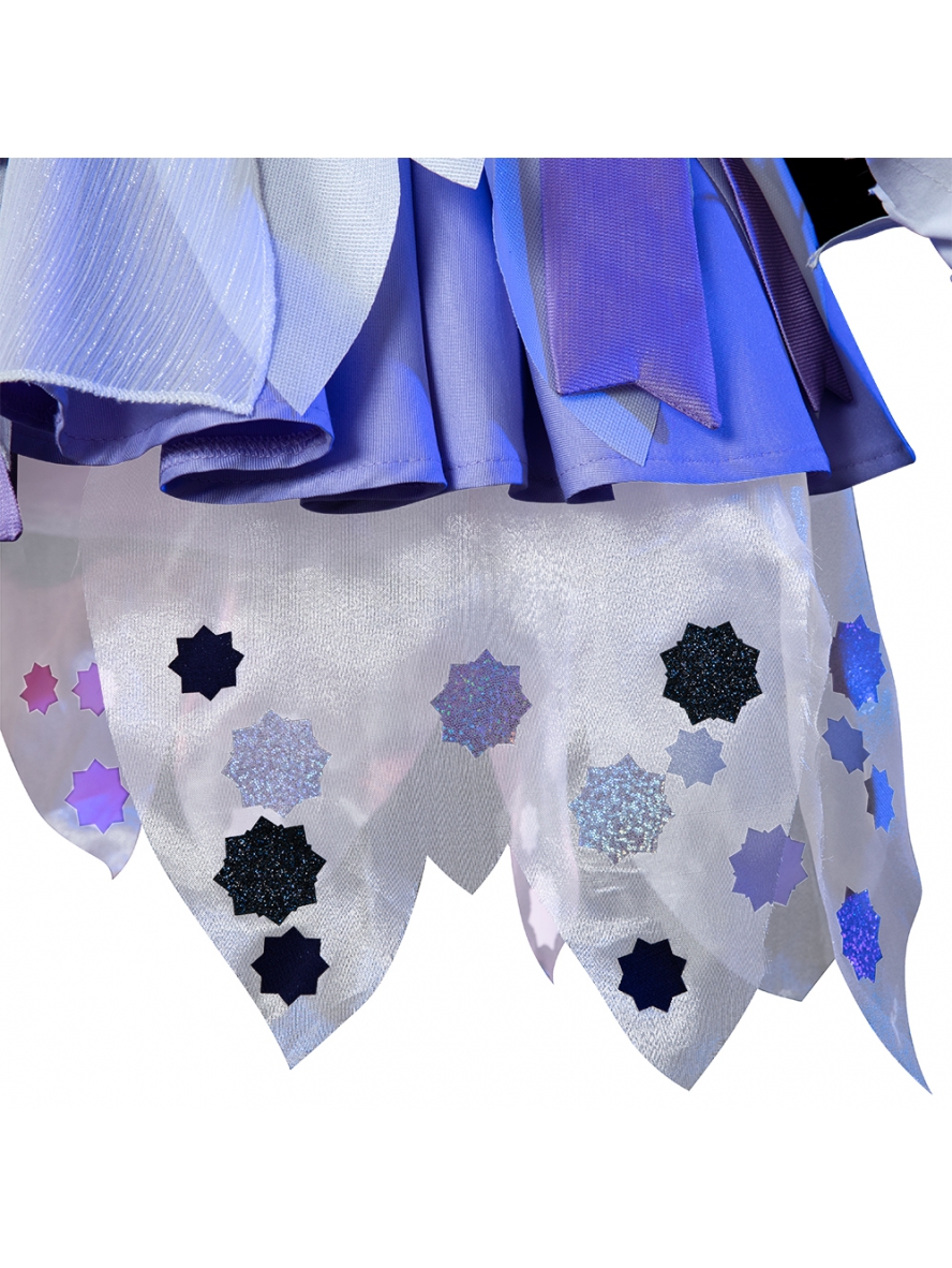 Game Honor Of Kings Cosplay Yao Valentine's Day Restrictions Skin Costume White Purple Dress