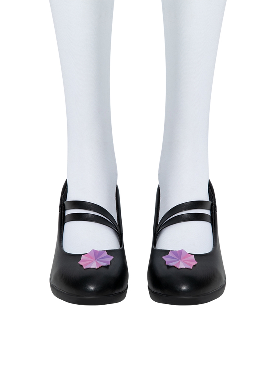 Game Honor Of Kings Cosplay Yao Valentine's Day Restrictions Skin Black Small Leather Shoes