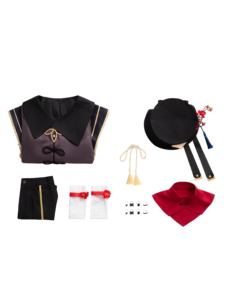 Game Genshin Impact Cosplay Hu Tao Costume