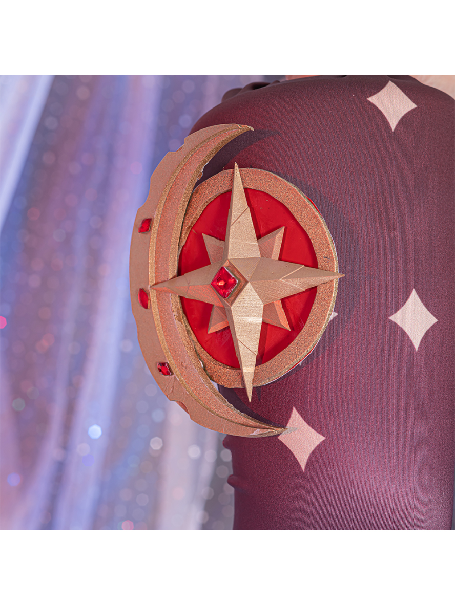 Game Genshin Impact Cosplay Astologis Mona Maggistus Costume
