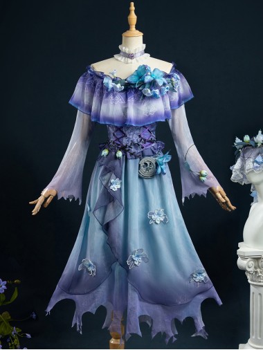 Game Identity V Cosplay Melly Plinius Entomologist New Skin Ghost Candle Costume