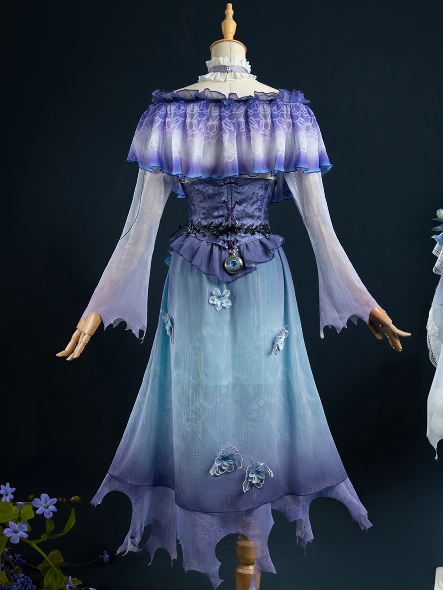 Game Identity V Cosplay Melly Plinius Entomologist New Skin Ghost Candle Costume