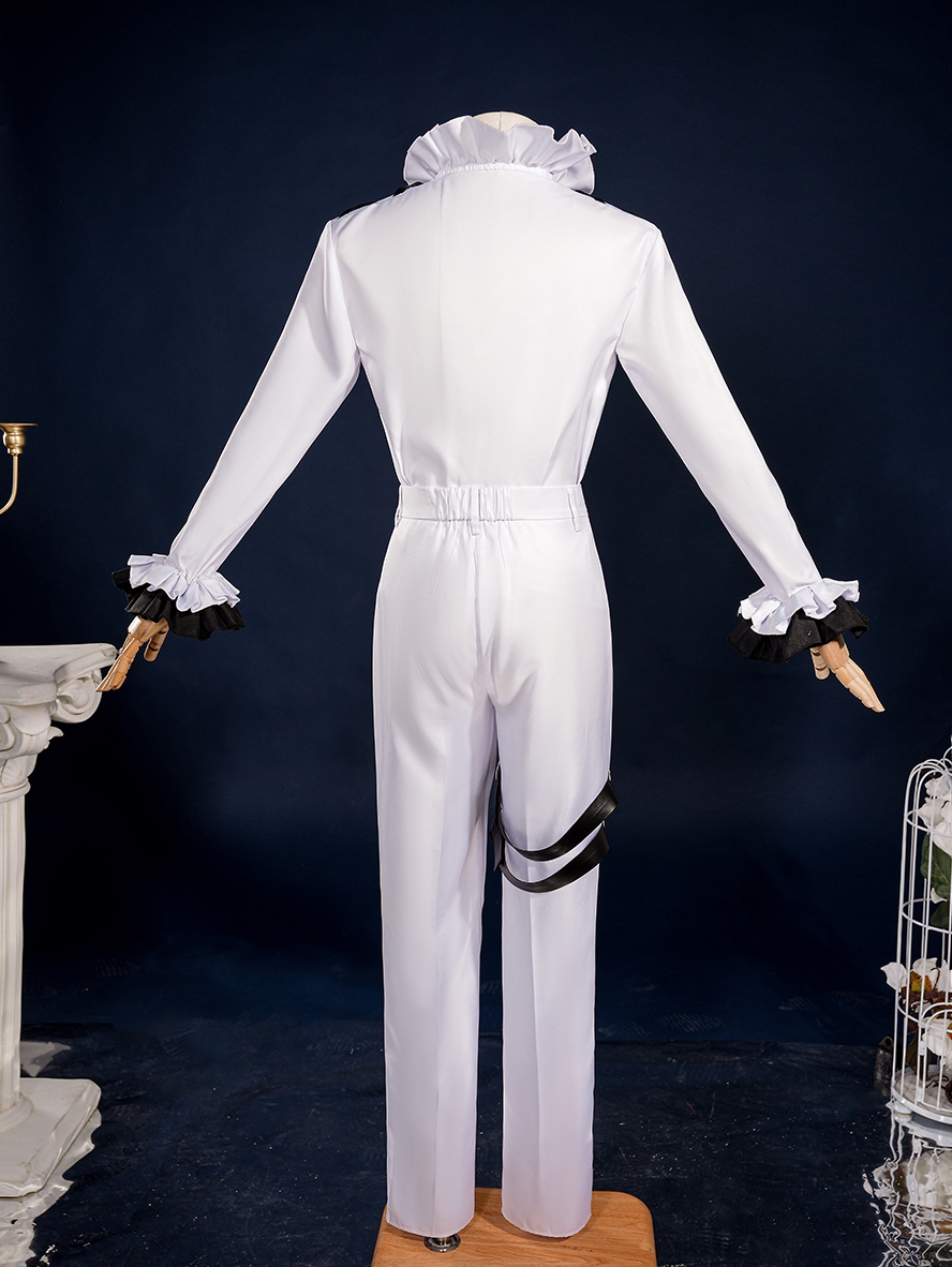 Anime Blue Lock Cosplay Chigiri Hyoma White Angel Costume