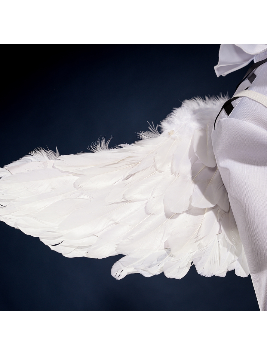 Anime Blue Lock Cosplay Chigiri Hyoma White Angel Costume