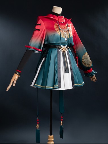 Game Gui Long Chao Cosplay Rin Costume