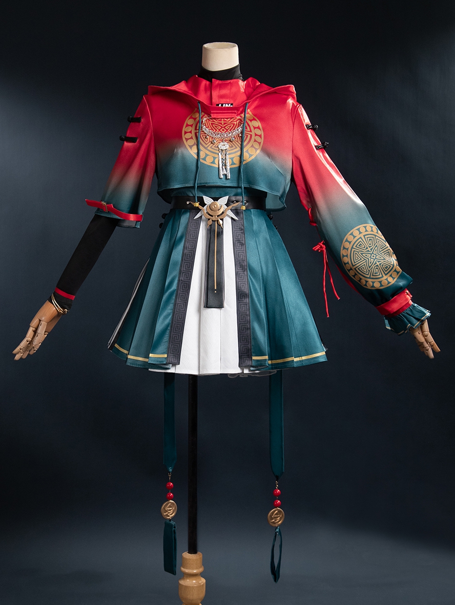 Game Gui Long Chao Cosplay Rin Costume