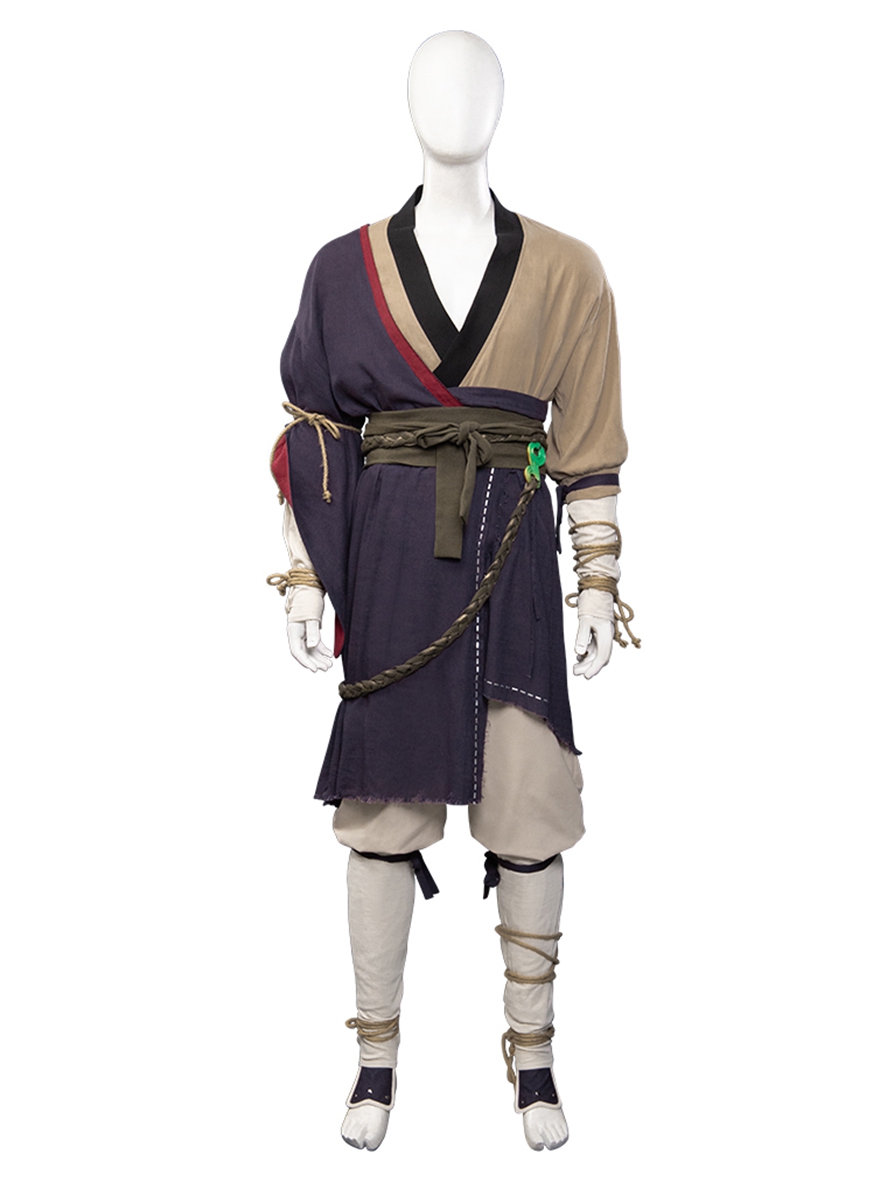 Game Black Myth Wukong Cosplay Wukong Braided Belt Version Costume