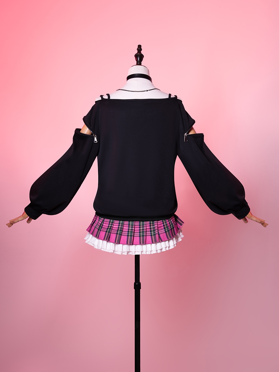 Anime Don Quijote Landmine Girl Linkage Cosplay Kagamine Rin Outfit Costume