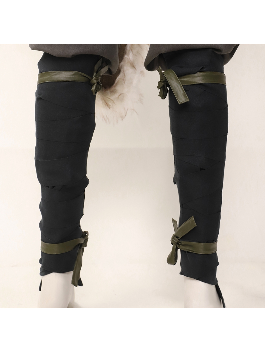 Game Black Myth Wukong Cosplay Wukong Fur Waistband Version Costume