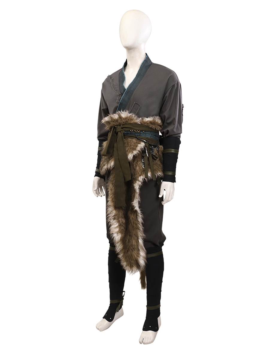 Game Black Myth Wukong Cosplay Wukong Fur Waistband Version Costume