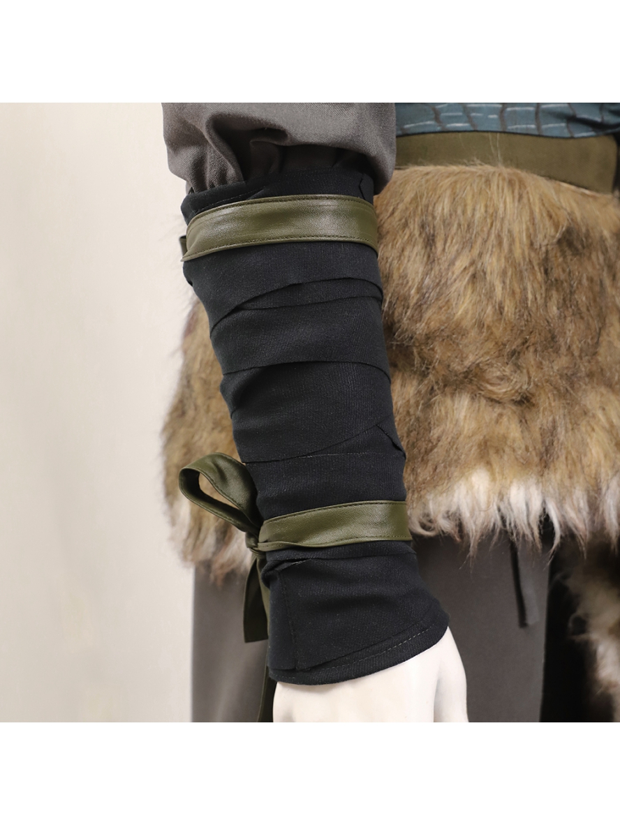 Game Black Myth Wukong Cosplay Wukong Fur Waistband Version Costume