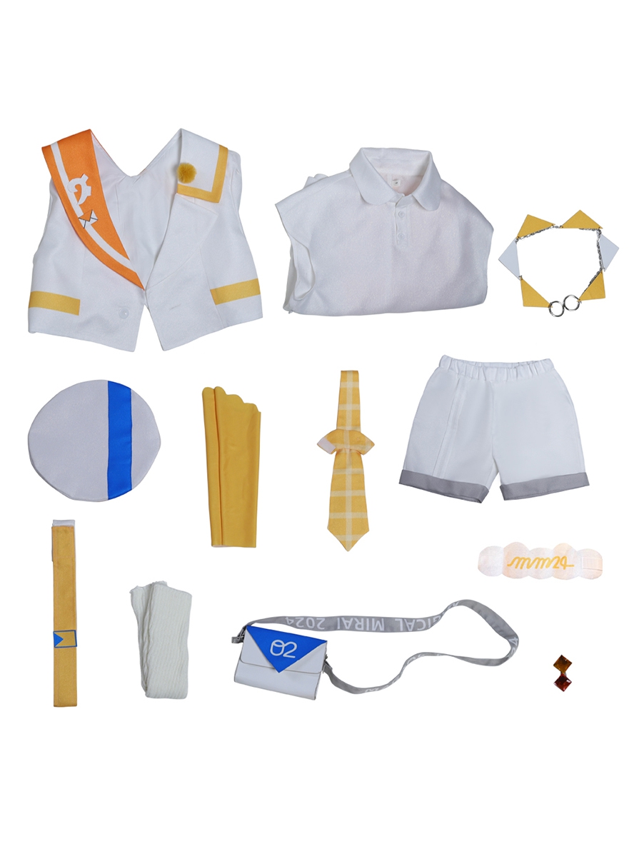 Anime Magical Mirai 2024 Cosplay Kagamine Len Costume