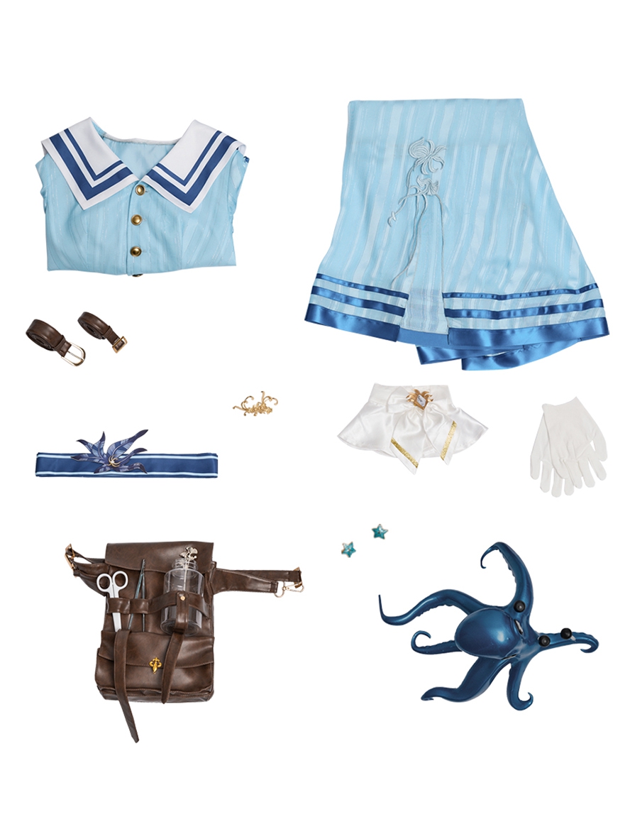 Game Identity V Cosplay Doctor Emily Dyer Eternal Flower Skin Costume