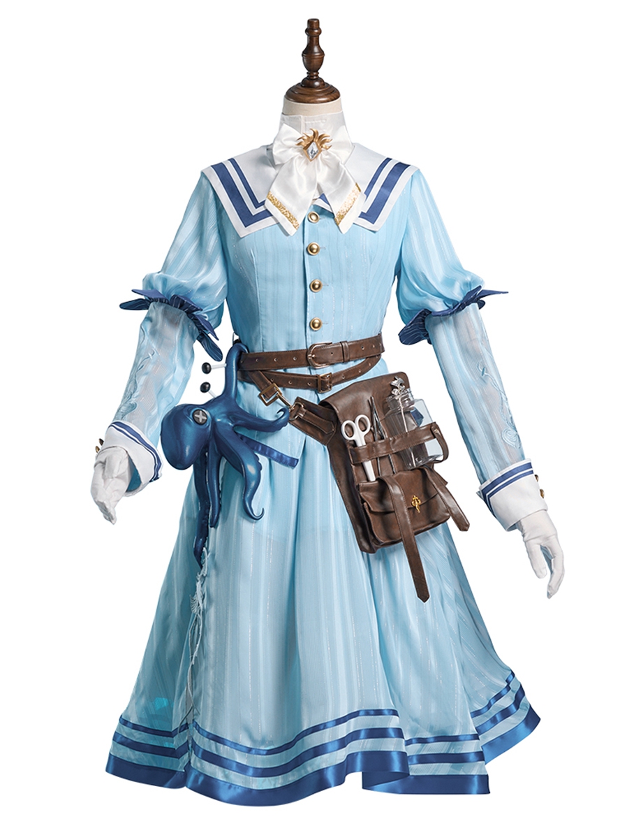 Game Identity V Cosplay Doctor Emily Dyer Eternal Flower Skin Costume