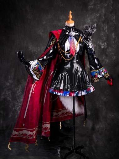 Game Arknights Cosplay Lappland The Decadenza Costume