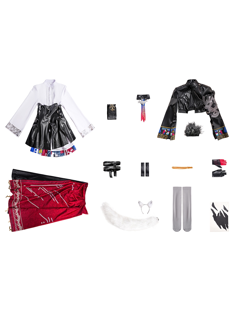 Game Arknights Cosplay Lappland The Decadenza Costume