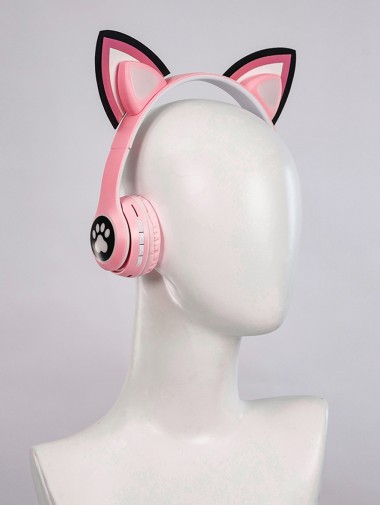 Game Tekken 7 Cosplay Lucky Chloe Pink Headphone