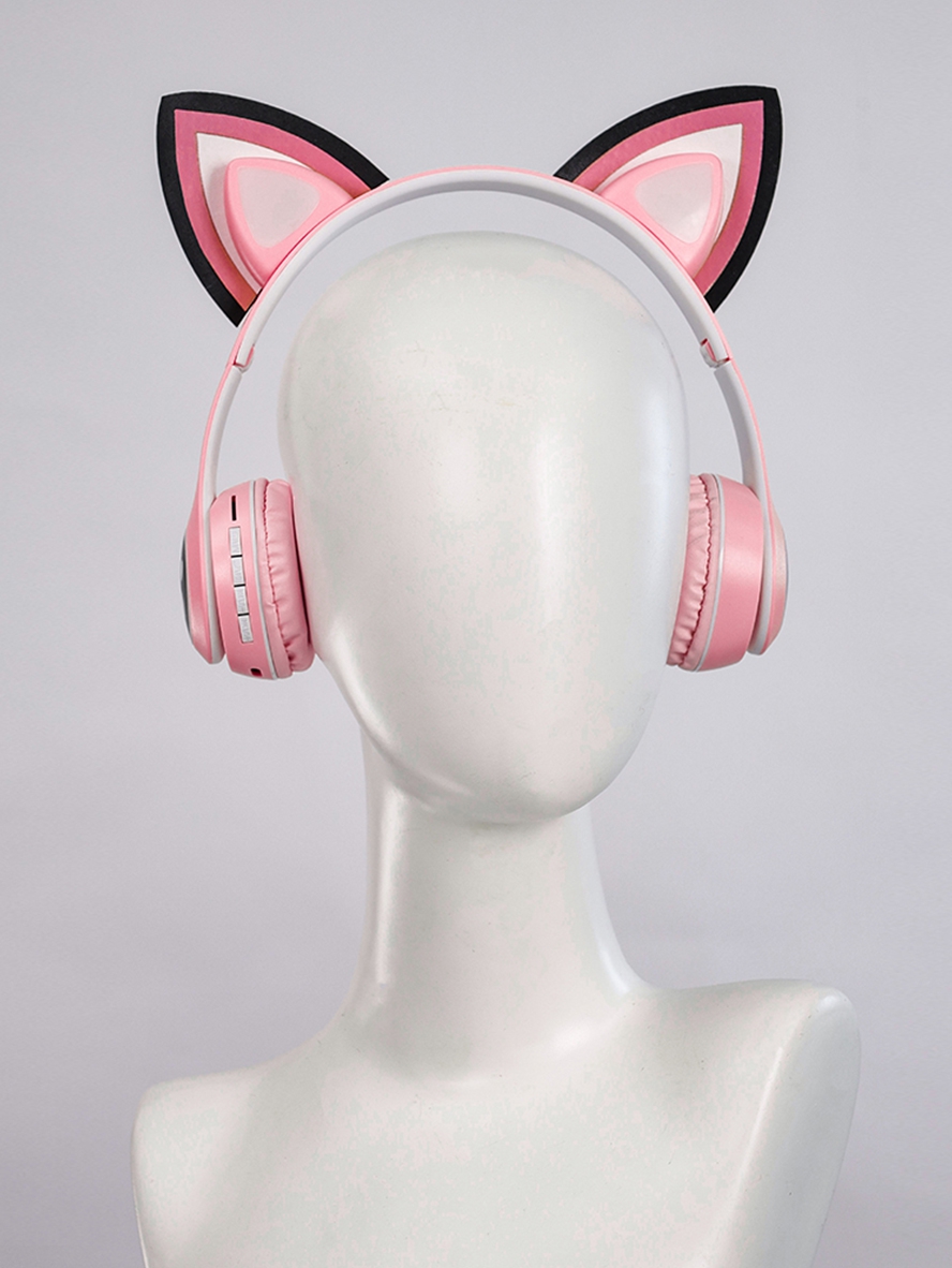 Game Tekken 7 Cosplay Lucky Chloe Pink Headphone