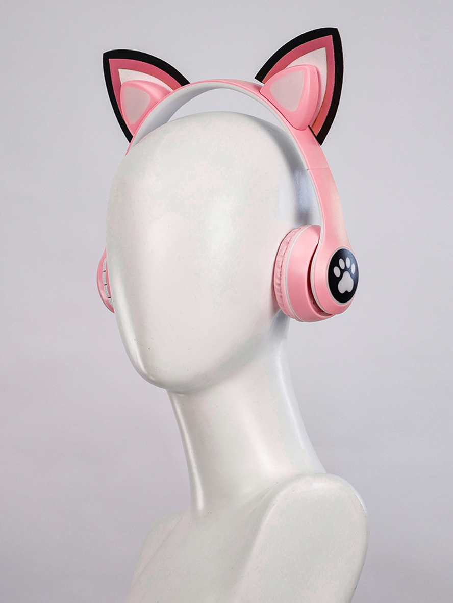 Game Tekken 7 Cosplay Lucky Chloe Pink Headphone