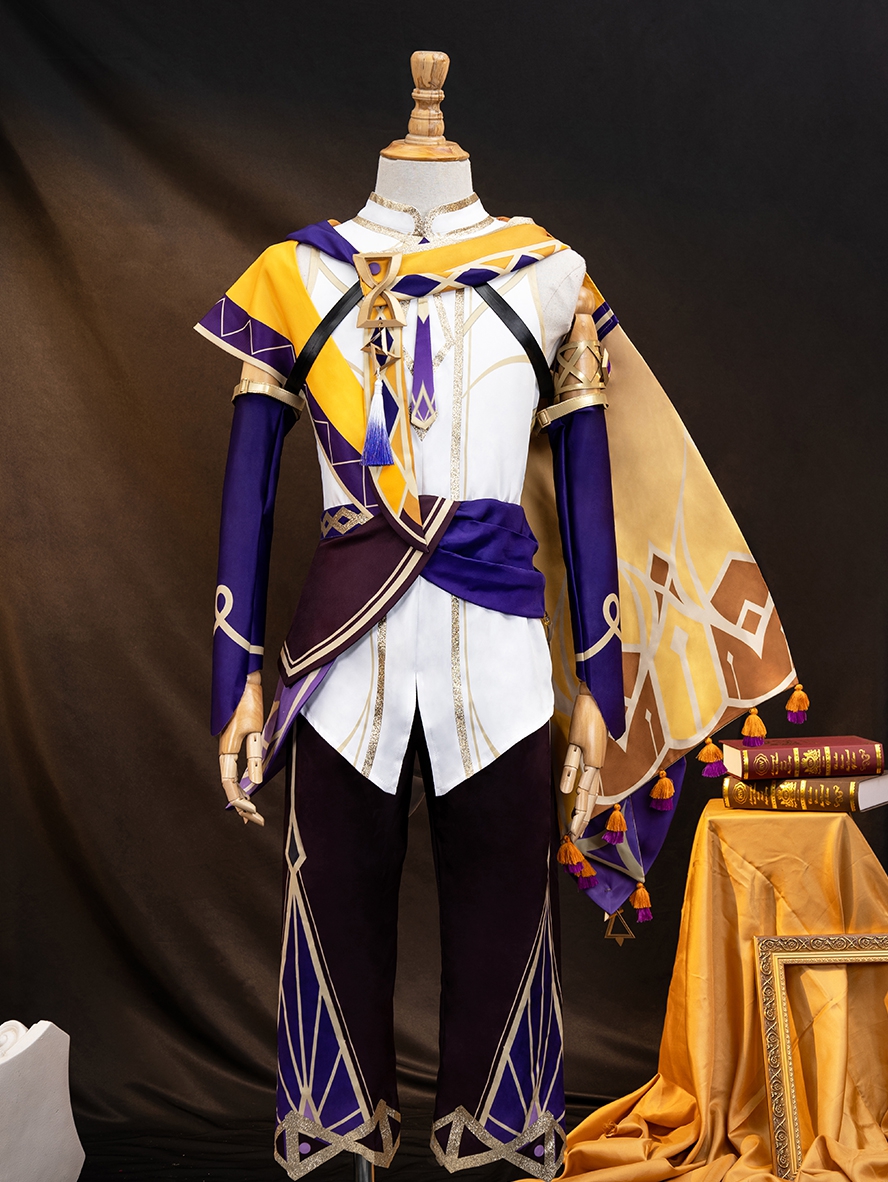 Game Genshin Impact Cosplay Sethos Costume
