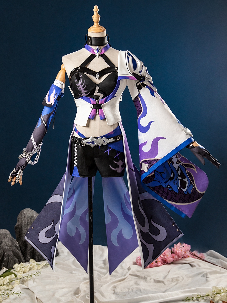 Game Honkai Star Rail Cosplay Acheron Costume