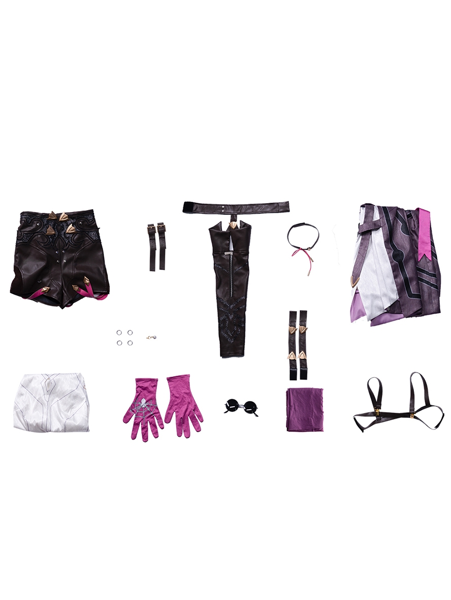 Game Honkai Star Rail Cosplay Kafka Costume
