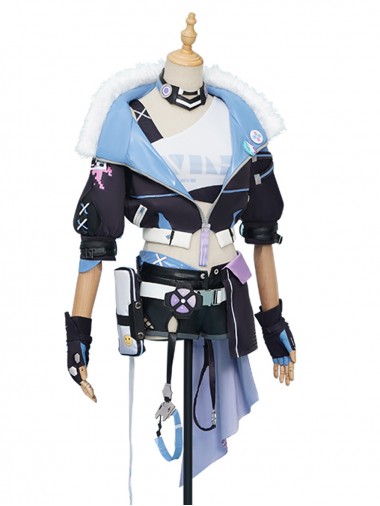 Game Honkai Star Rail Cosplay Silver Wolf Costume
