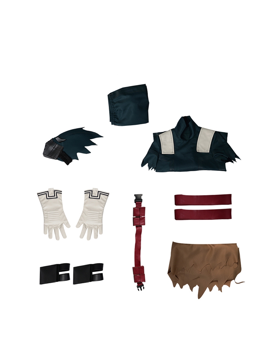 Anime My Hero Academia Cosplay Izuku Midoriya Deku Costume