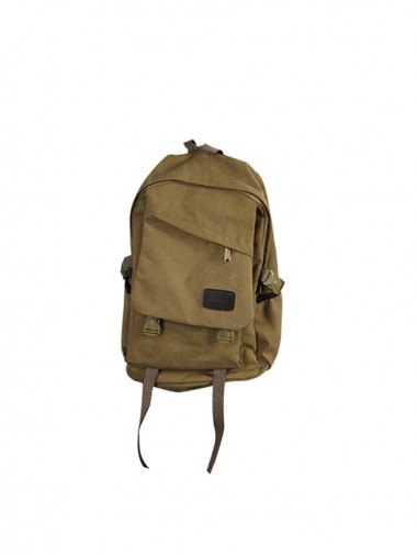 Anime My Hero Academia Cosplay Izuku Midoriya Deku Khaki Backpack