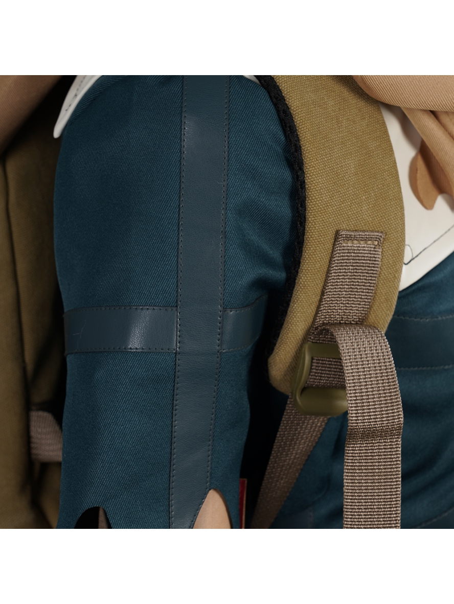 Anime My Hero Academia Cosplay Izuku Midoriya Deku Khaki Backpack
