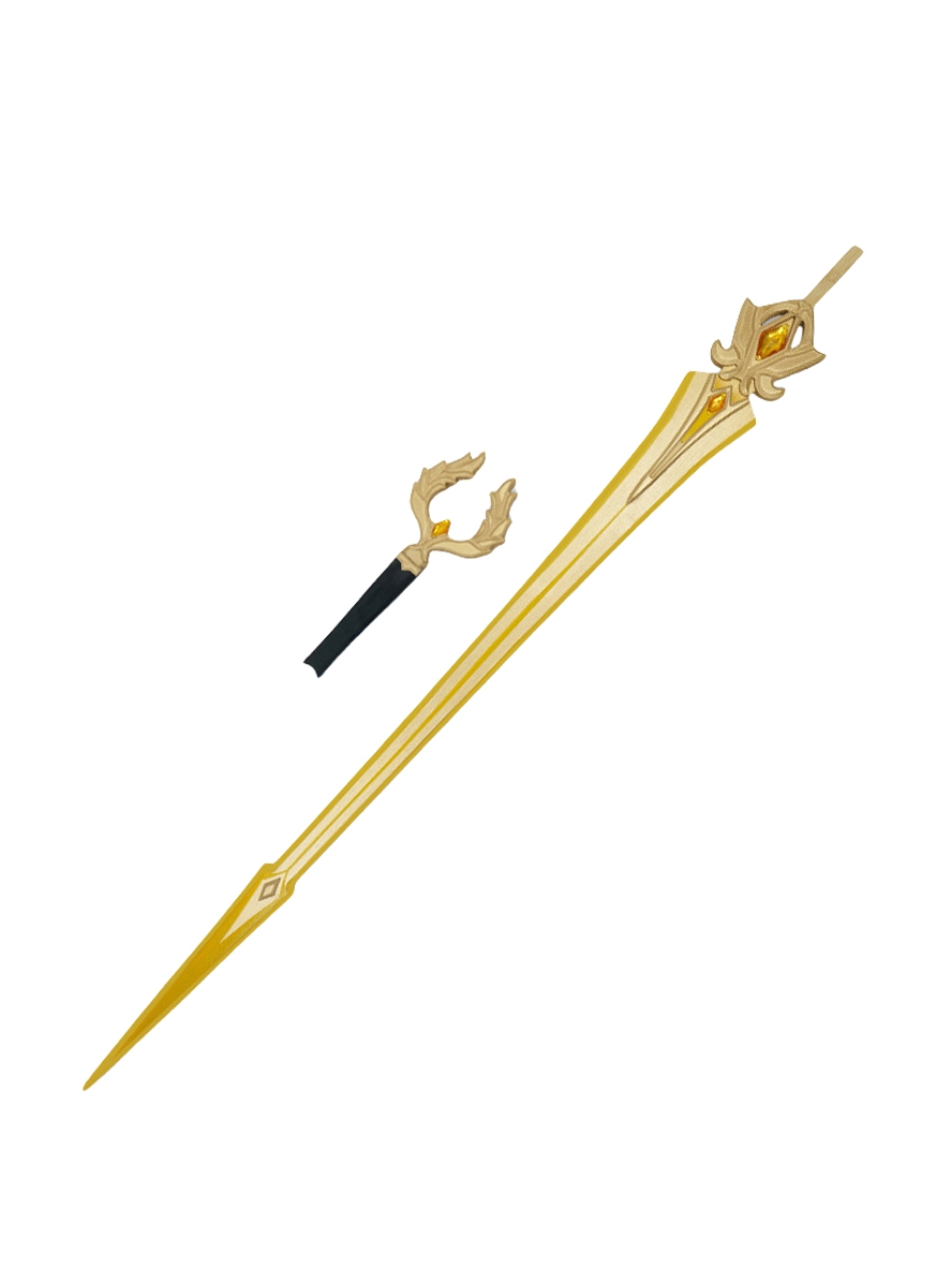 Game Honkai Star Rail Cosplay 5 Stars Aglaea Prop Weapon Sword Illuminated Version