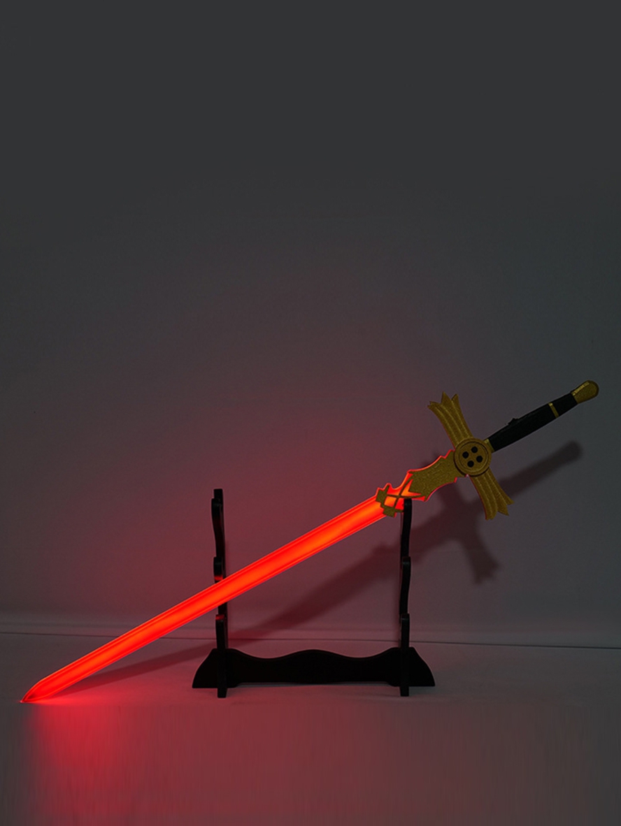 Anime Seraph Of The End Cosplay Mikaela Hyakuya Prop Weapon Sword Illuminated Version