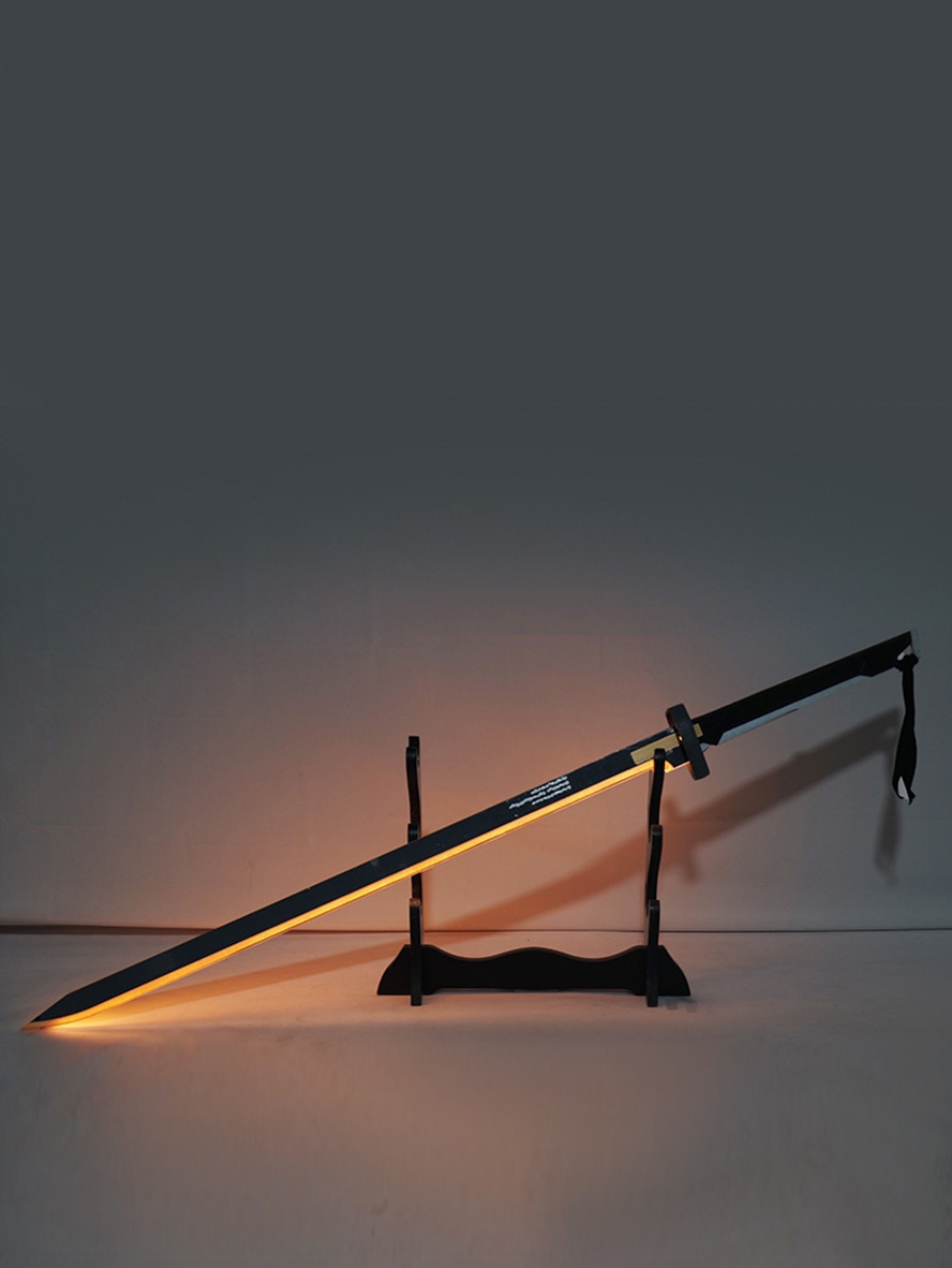 Game Wuthering Waves Cosplay Rovers Prop Weapon Sword Illuminated Version