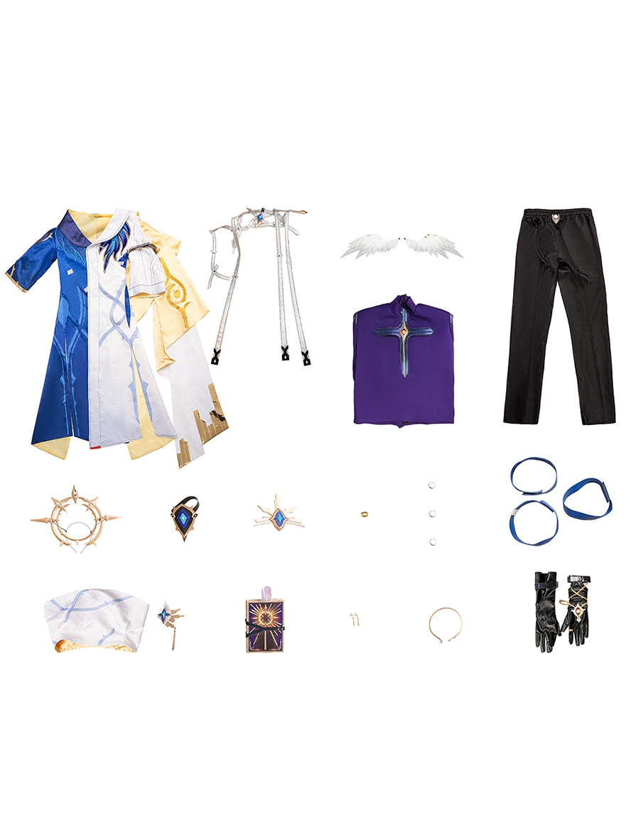 Game Honkai Star Rail Cosplay Sunday New Outfit Costume