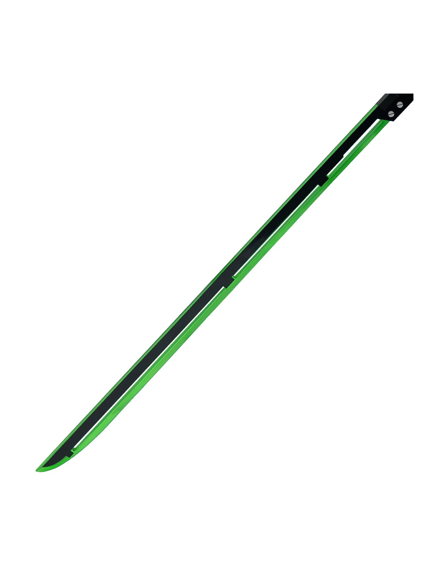 Game Cyberpunk 2077 Cosplay V Prop Melee Weapon Thermal Katana Charging Green Light Version
