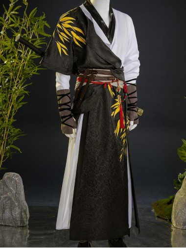 Game Where Winds Meet Cosplay Player Young Martial Master Initial Costume