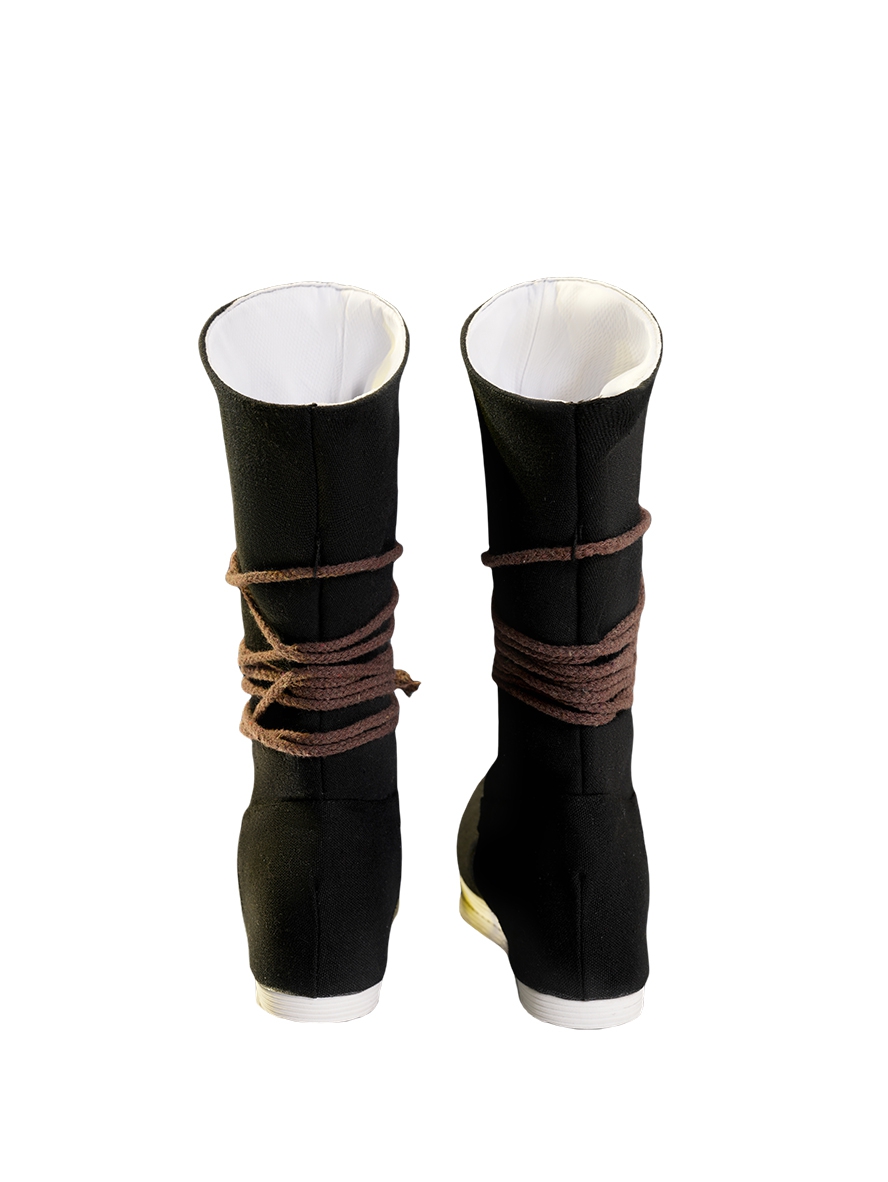 Where Winds Meet Cosplay Player Young Martial Master Initial Black Boots