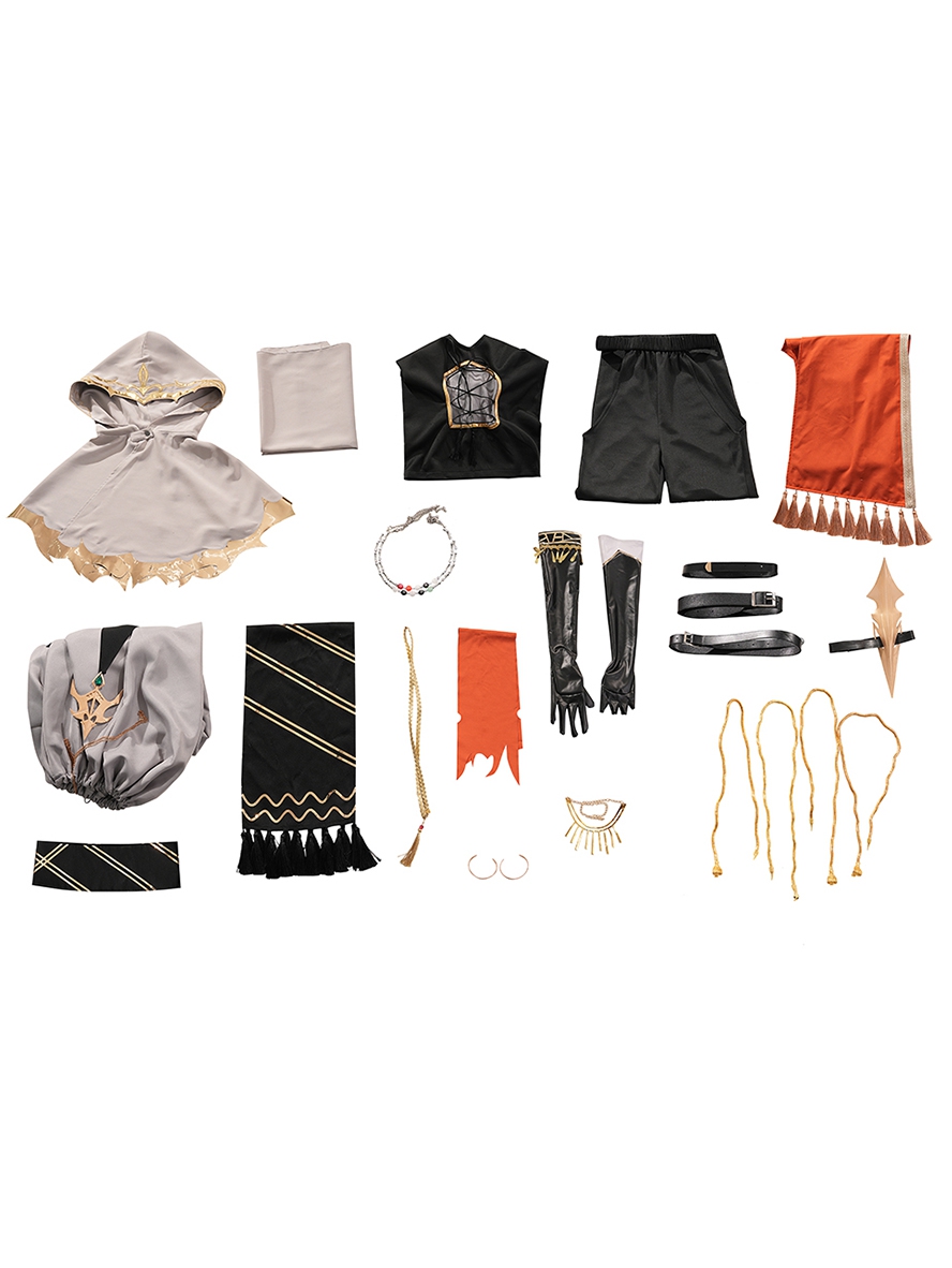 Game Identity V Cosplay Mercenary Naib Subedar Official Cafe Fantasy World Costume