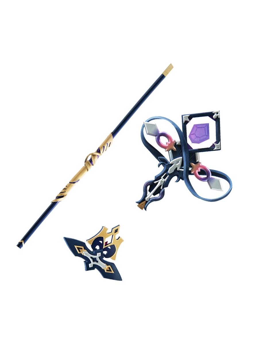 Game Honkai Star Rail Cosplay Herta Prop Weapon Staff Cane