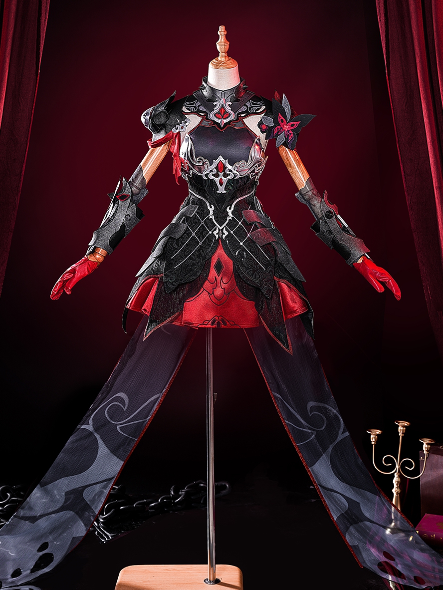 Game Honkai Impact 3rd Cosplay Nightmare Star Abyss Seele Vollerei Costume